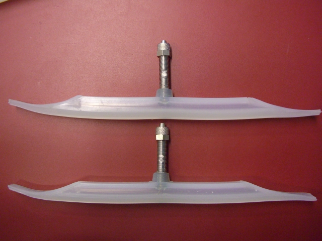 Dichtung mit auslaufenden, geschlossenen Radien