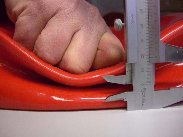 Aufblasbare Dichtung nahtlos